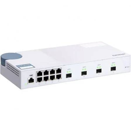 QNAP QSW-M408S Switch Gestionado L2 de 12 Puertos Blanco